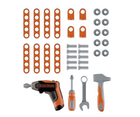 SMOBY BLACK & DECKER meistara instrumentu komplekts, 7600360938 