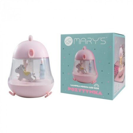 MARY'S mūzikas kaste-naktslampiņa, Pink, MW20775 