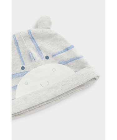 MOTHERCARE bodijs ar garām piedurknēm, bikses + bērnu cepure, EB642 