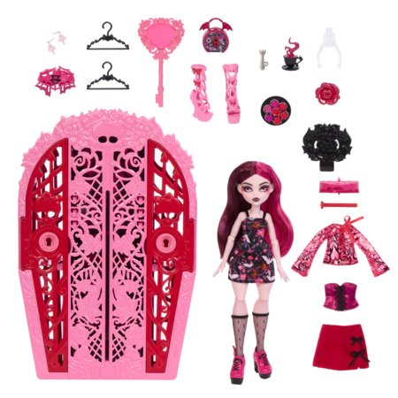 MONSTER HIGH lelle Spocīgie noslēpumi: Pusnakts dārza sērija - Draculaura, HYT72 