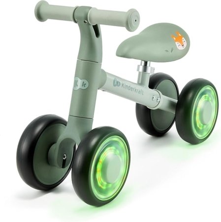 KINDERCRAFT līdzsvara velosipēds CUTIE FLASH, zaļš, KRCUFL00GRE0000 