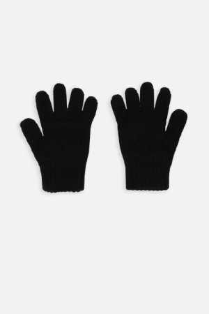 COCCODRILLO cimdi BASIC ACCESSORIES, melni,  ZC3360302BAC-021 