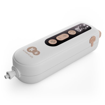 KINDERKRAFT pārnēsājamais dubultais elektriskais krūts sūknis GENTLEFLOW, golden, KEGEFL00GLD0000 
