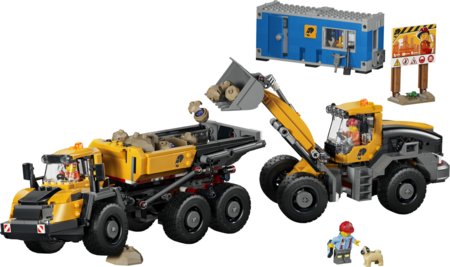 60494 LEGO® City Pašizgāzējs un frontālais iekrāvējs 