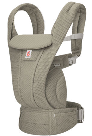 ERGOBABY ķengursoma Omni Deluxe Mesh, Soft Olive, BCODMSFTOLV 