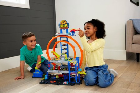 HOT WHEELS pilsētas jaunā mega garāža, JBM74 