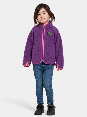 DIDRIKSONS flīsa jaka GIBBS 2, violets, 505577-I12, 130 cm 