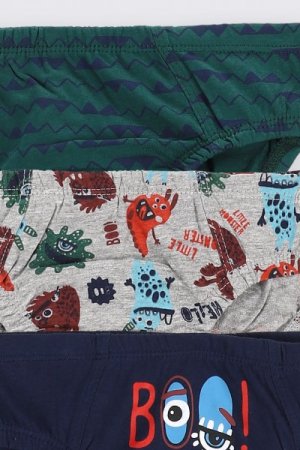 COCCODRILLO biksītes PANTS, multicoloured, 3gab., ZC2409307PAN-022-140, 140cm 