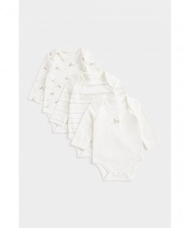 MOTHERCARE bodijs ar garām piedurknēm, 3 gab., CB370 608280