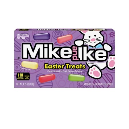 MIKE AND IKE košļājamās konfektes EASTER TREATS, 120 g. 