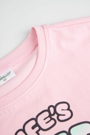 COCCODRILLO t-krekls ar īsam piedurknēm, rozā, WC6143201SGK-007-104, 104 cm 