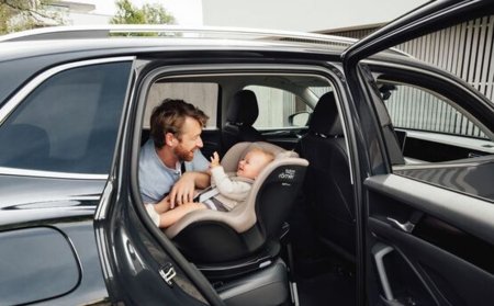 BRITAX autokrēsls  DUALFIX PRO M, 61-105 cm, Urban Olive - LUX, 2000040899 
