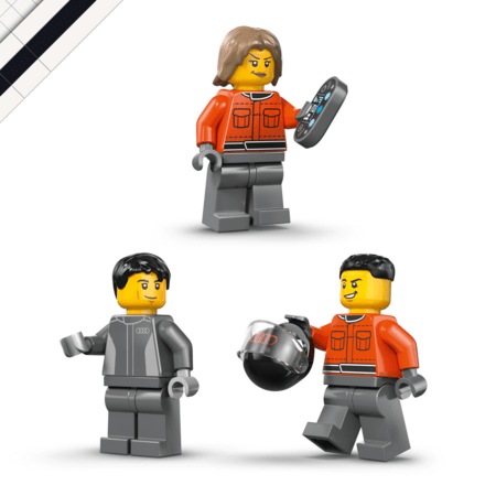 60493 LEGO® City F1® kravas auto ar Audi F1® sacīkšu auto 