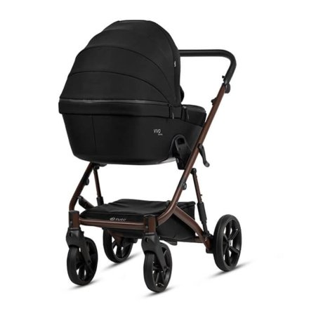 TUTIS universāli ratiņi VIVA 6+ ESSENTIAL 2/1, Caviar, 1612070 