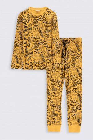 COCCODRILLO pidžama PYJAMAS, medus krāsa, 128/134 cm, ZC2448119PJS-026 ZC2448119PJS-026-116