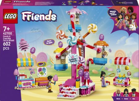 42700 LEGO® Friends Konfekšu un kēksiņu panorāmas rats 