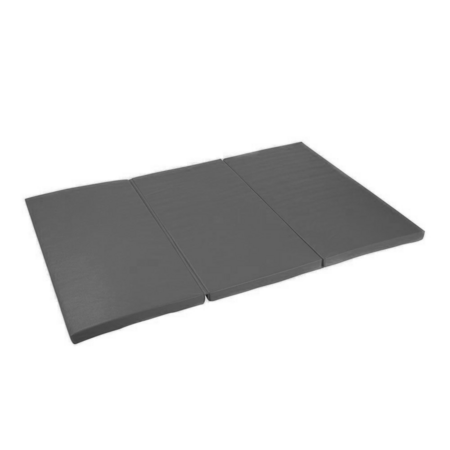 BABYTROLD salokāms ceļojumu matracis TRI-FOLD, 120x60 cm., Grey, 18-52-3-ASK 