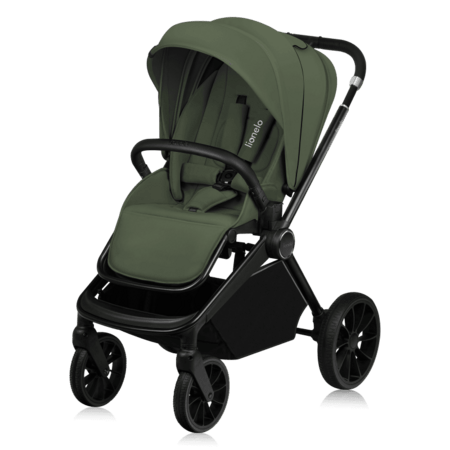 LIONELO universāls ratiņi MIKA PLUS 2in1, Green olive, LO-MIKA PLUS 2IN1 