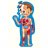HAPE human body puzzle, E1635 E1635
