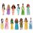 DISNEY PRINCESS lelle  - Ariel Ariela no The Little Mermaid, Mazā Nāriņa, HLW10 HLW10