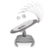 LIONELO šūpuļkrēsls MELL, Grey stone, LO-MELL 