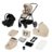 LIONELO universāls ratiņi MERIL 3in1, Beige sand 
