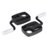 GLOBBER rezerves pedāļi GLOBBER EXPLORER TRIKE PEDALS BLACK , 536-003 