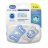 CHICCO Knupis MICRO', blue, SIL, 0-2 mēn., 2 gab., 00075126210000 