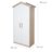 ROBA divdurvju skapis CABANE, White/Oak, 1621867 