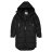 HUPPA mētelis HARMO, melns, 12700030-00009, 170 cm 
