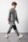 COCCODRILLO bikses SPORTS BOY JUNIOR, pelēks, cm 