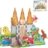 PICASSO TILES Magnētiskais konstruktors ar 8 dinozauriem figures 38 gab., PTQ13 