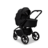 MOON universālie ratiņi RESEA 2.0, 2in1, Black, 64940900-933 