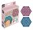CRAFT ID radošais komplekts Diamond Painting Coaster, sešstūra forma, CR2073/GE 