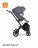 STOKKE  ratiņi Xplory Black - Black Melange 562602