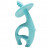 MOMBELLA zobgrauzis Dancing Elephant Blue 3m+ P8051 P8051