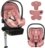 LIONELO autokrēsls ar ISOFIX pamatni ASTRID I-SIZE, Pink coral, 40-87 cm. 