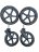 MAST SWISS riteņi M.4 MiNi / M.4x MiNi / M.4x PLUS / M.Twin x, MA-4WS-LWW-23 MA-4WS-LWW