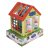 TOOMIES šķirošanas spēle Peppas Activity House, E73528 
