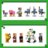 21596 LEGO® Minecraft® Evoker uzbrukums ciemam 