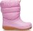CROCS sniega zābaki, rozā, 207683-6XQ, 24 izmērs 