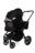 MUUVO Quick SE 2 ratiņi Chromium Black 2in1 SET MQ.SE2.0-W2W1-CHROMIUM BL 