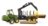 BRUDER kokmateriālu iekrāvējs ar izlici un baļķiem John Deere 1210E, 2133  