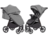 CARRELLO ratiņi BRAVO PLUS, Forest Grey, CRL-5515 