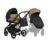 TUTIS ratiņi MIO 3+ LEATHER 2/1, Beige, 1502180 