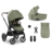 HAUCK universāls ratiņi COMFORT N CARE SET, Olive, 165546 