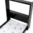 BABYTROLD pie sienas stiprināma pārģērbšanās virsma ar matraci, Black, 18-24S 