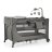 KINDERKRAFT ceļojumu gultiņa ar piederumiem JOY 2 dark grey AC, KLJOY02DGR000AC 