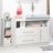 ROBA pārtinamais galds MAREN, Whitewashed Oak/Light grey, 1731803 