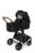 Muuvo  universālie ratiņi Quick 2in1 Quick Onyx Black MQ-W-ONYX-BLA CK-2W1